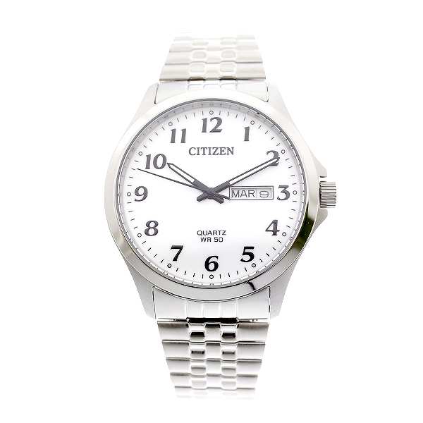 腕時計 メンズ シチズン Citizen Bf5000 94a クォーツ ホワイト シルバー ホワイトの通販はau Pay マーケット Pochitto