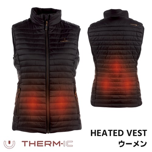 THERM-IC サーミック ヒーティングテクノロジー パワーベスト ヒート レディース ウーメン POWERVEST HEAT WOMEN T47-0100-002