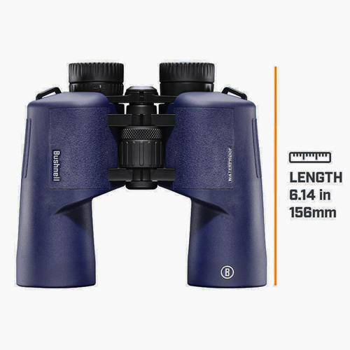 Bushnell ブッシュネル IPX7 完全防水双眼鏡 ウォータープルーフ ビノキュラー H2O エイチツーオーシリーズ「H2O 7×50WP」Model:157050R H2O 7X50 WATERPROOF, PORRO PRISM BINOCULARS_2