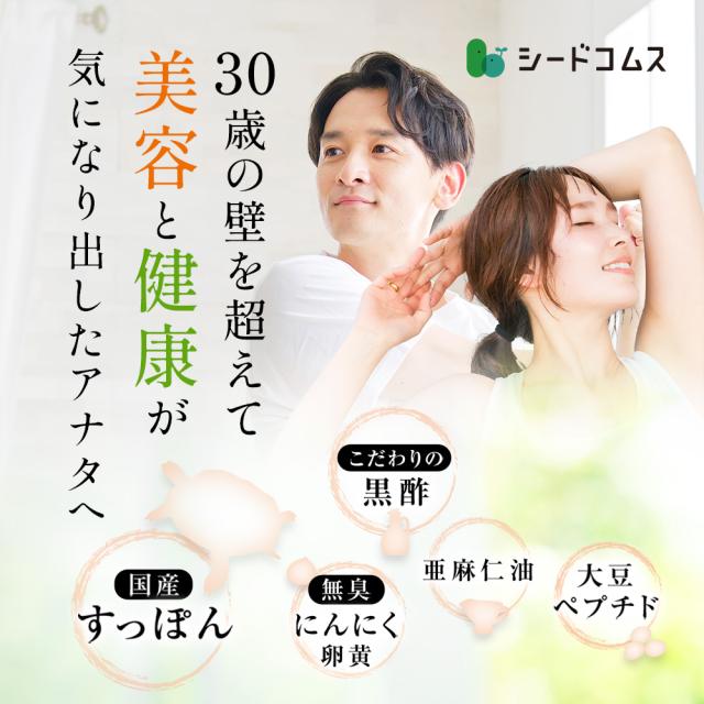すっぽん黒酢にんにく卵黄 約12ヵ月分 アミノ酸 無臭にんにく 送料無料 ダイエット サプリメント 温活 健康食品_1