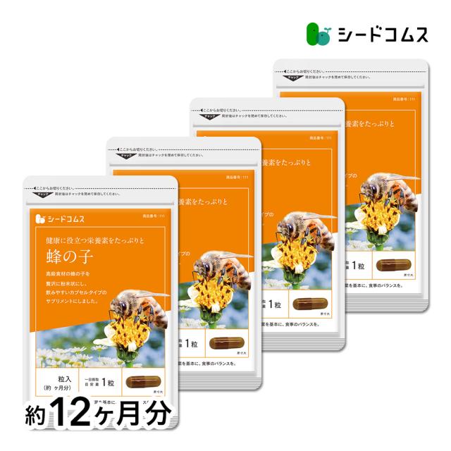 蜂の子 約12ヵ月分 ミネラル ノイズ 健康食品