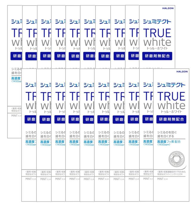 シュミテクト トゥルーホワイト 1450ppm 80g×20【20個セット】送料無料 歯磨き粉 知覚過敏 ホワイトニング
