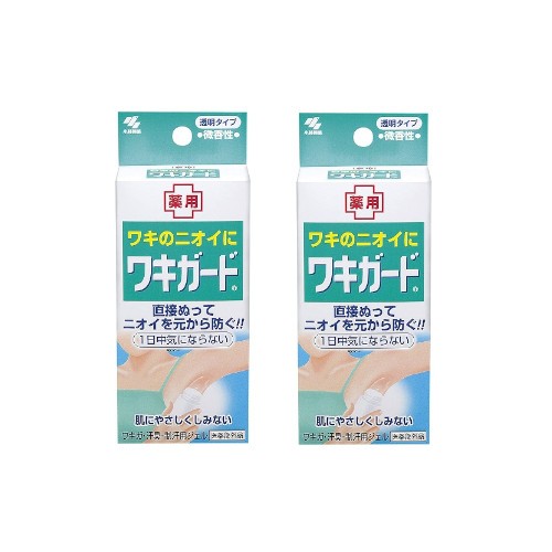 小林製薬 ワキガード 汗臭・制汗用ジェル 50ｇ×2【2個セット】送料無料 ワキガ 臭い 腋臭｜au PAY マーケット