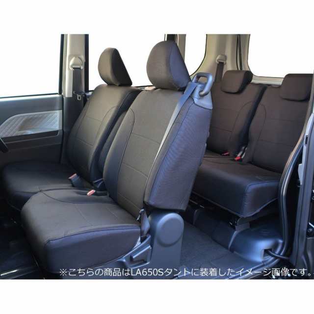 【最安値に挑戦】新型ムーヴ ムーヴ/ムーヴカスタム専用シートカバー/LA150S/LA160S/撥水シートカバー/ブラック