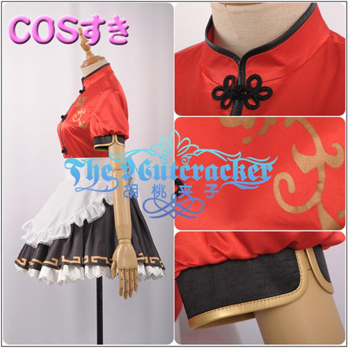 LoveLive!ラブライブ! チャイナドレス編 未覚醒 高海千歌 たかみちか 風 コスプレ衣装 コスチューム 変装_4