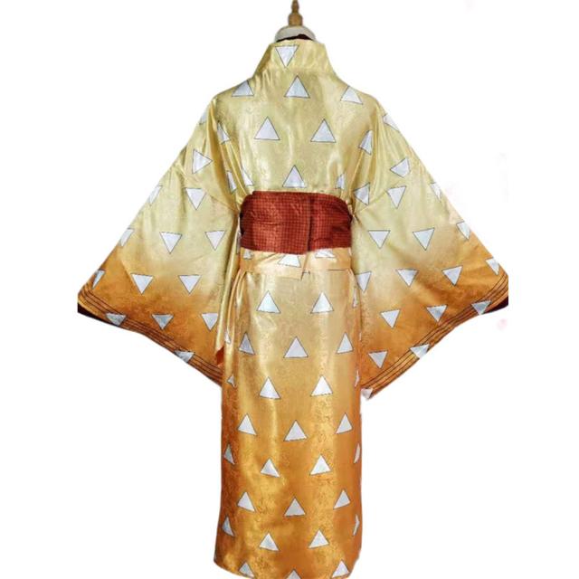 U③3 鬼滅の刃 遊郭編 善逸 着物 善子 刺繍 コスプレ U③3 鬼滅の刃 遊郭編 善逸 着物 善子 刺繍 コスプレの通販 by