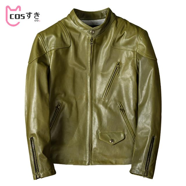 本革ジャケットフライトジャケット レザージャケット 馬革 革ジャン 本革 レザーコート メンズ ラペル 高品質