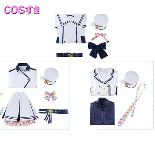 ラブライブ!LoveLive! 全員1周年記念服 風 コスプレ衣装 コスチューム　cosplay 変装 キャラクター