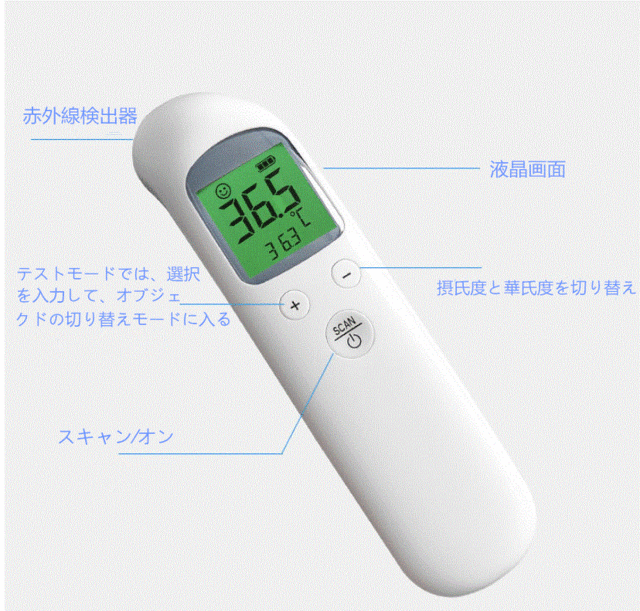 送料無料 温度計 非接触型 電子体温計 スマート温度計 高精度 赤ちゃん 子供 大人 会社大量注文承り家庭用 学校用 企業用 計測計 体温測の通販はau Pay マーケット Cosすき