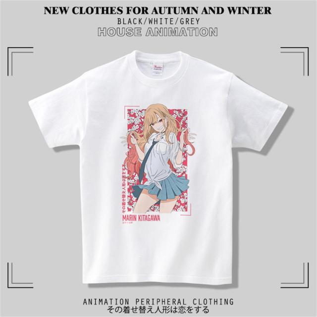 その着せ替え人形は恋をする Tシャツ 半袖 夏 柔らかいの通販は
