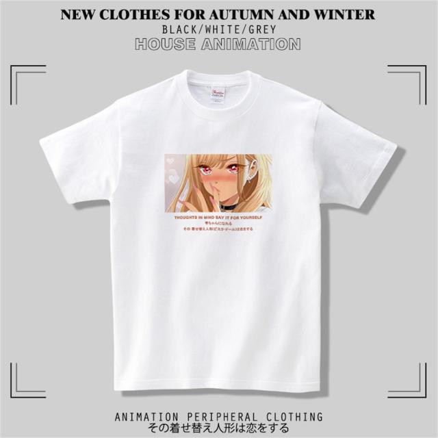 その着せ替え人形は恋をする Tシャツ 半袖 夏 柔らかいの通販は