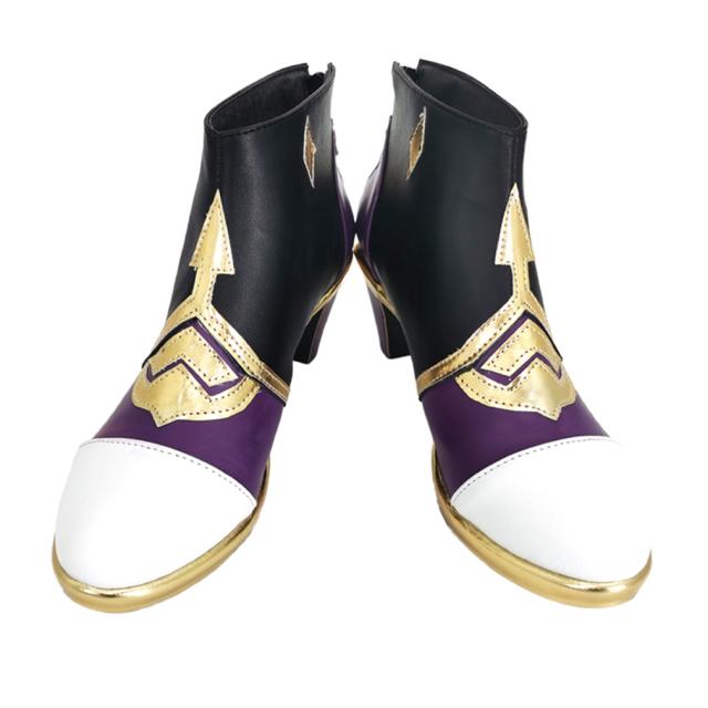原神　夜蘭　イェラン 風 コスプレブーツ 靴 cosplay boots コスプレシューズ　パーティーの通販は 5,350円