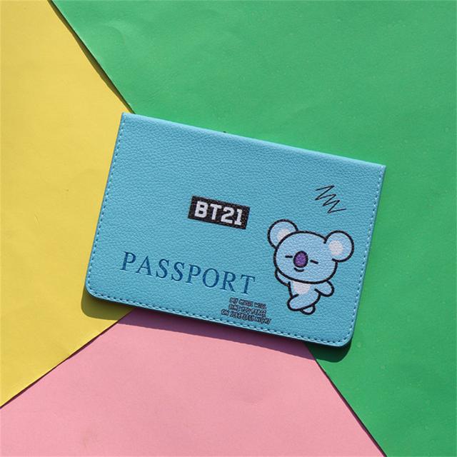 秋のセール」BT21 PASSPORT CASE/ BT21 パスポートケース