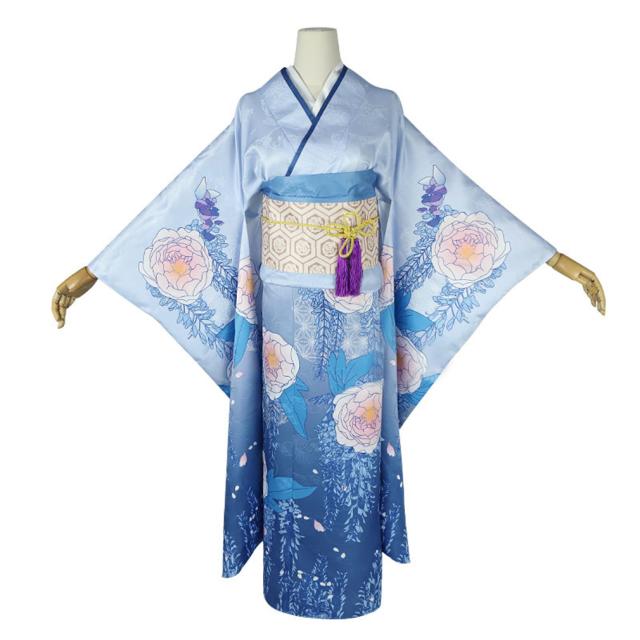 わたしの幸せな結婚 風 斎森 美世 さいもり みよ 着物 コスプレ衣裝 ウィッグ レディース クリスマス ハロウィン 変装 仮装 文化祭 スペシャル企画「わたしの幸せな結婚」美世の着物再現 | スペシャル