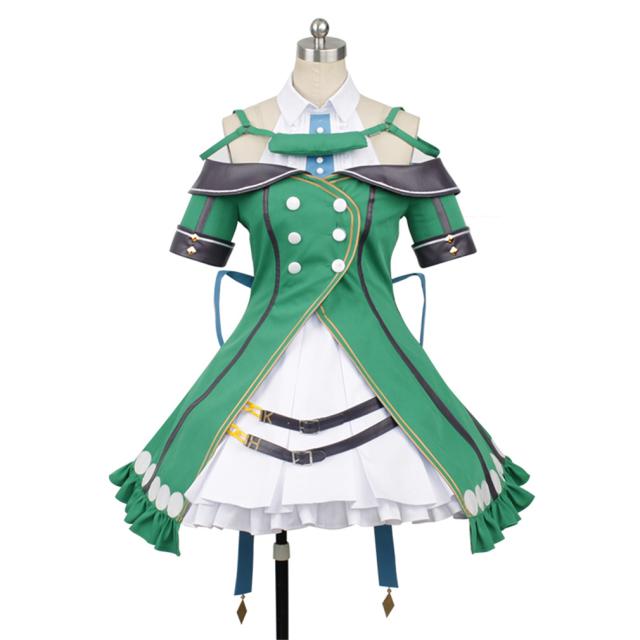ウマ娘 プリティーダービー キングヘイロー ウイッグ 追加可能 コスプレ衣装 コスチューム cosplay ハロウイン ハロウィン