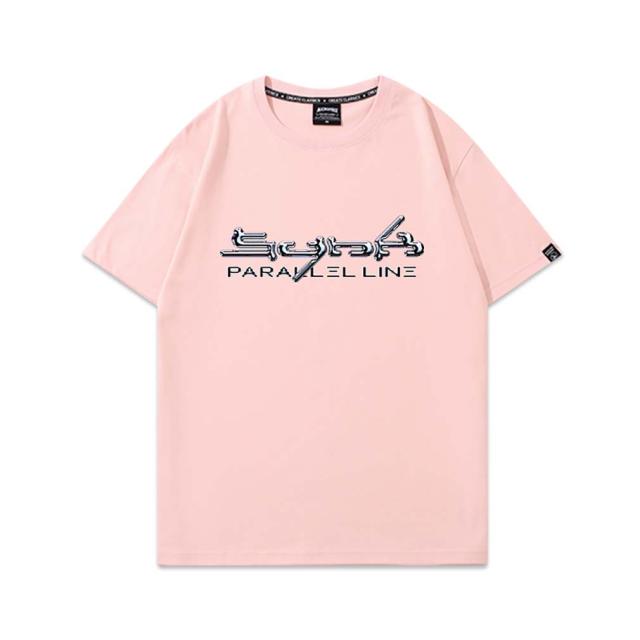 aespa SYNK PARALLEL LINE Tシャツ メンズ レディース 大きいサイズも