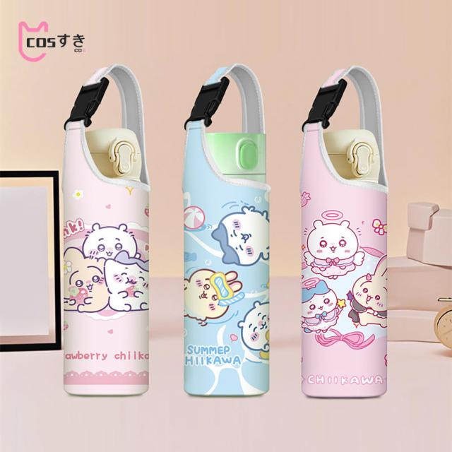 ちいかわ ハチワレ ウサギ 水筒カバー ペットボトルカバー ショルダー  