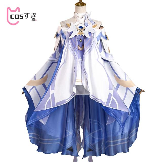 原神 げんしん 月の少女 つきのしょうじょ コロンビーナ　 風 コスプレ衣装 コスチューム　cosplay イベント 変装 ハロウイン