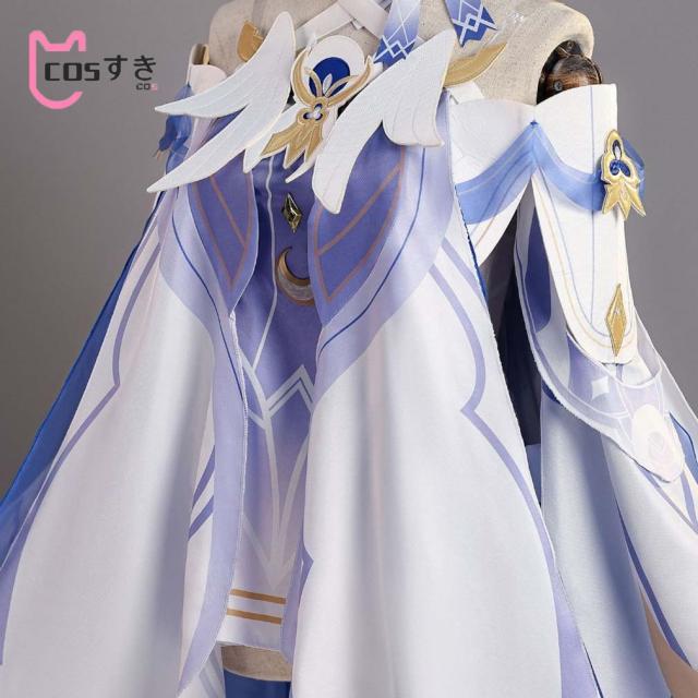 原神 げんしん 月の少女 つきのしょうじょ コロンビーナ　 風 コスプレ衣装 コスチューム　cosplay イベント 変装 ハロウイン_2