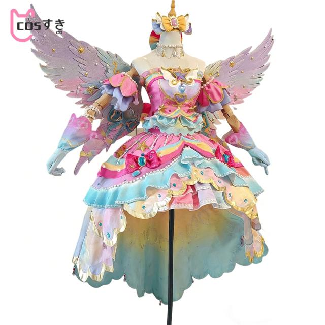 アイカツフレンズ！虹野ゆめ 風 コスプレ衣装 コスチューム cosplay 変装
