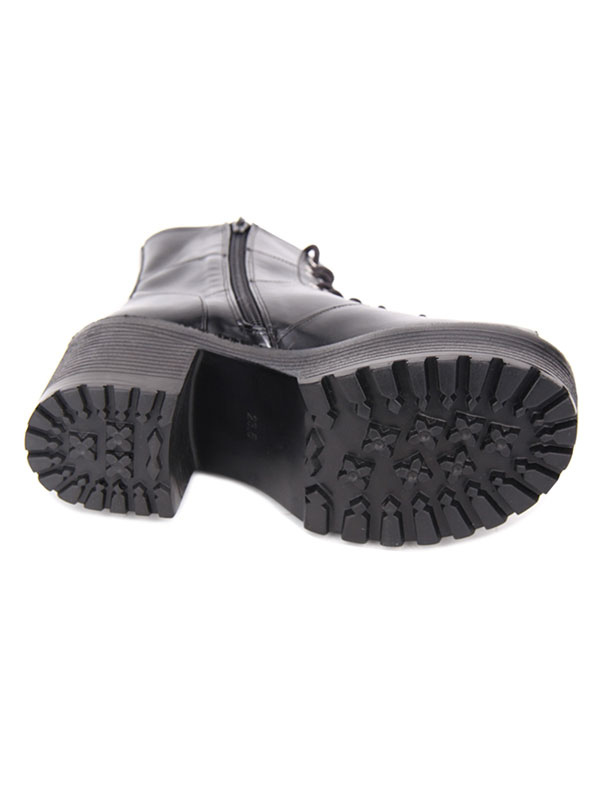 ゴシックロリータブーツレースアップグロメットプラットフォーム