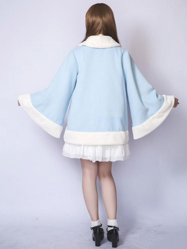 ロリィタアウターウェア コート スウィート カラーブロック ツイード