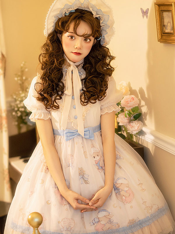 ゴスロリ ロリータジャンパースカート ブラック レース ティアド