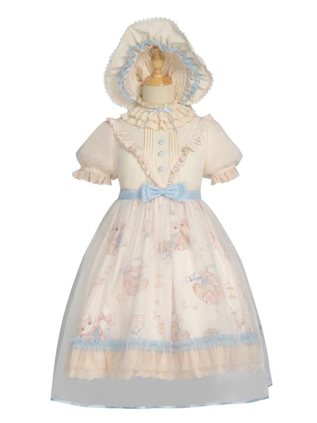 ワンピース コスプレ セーラー リボン 姫袖 仮装 衣装 コスチューム