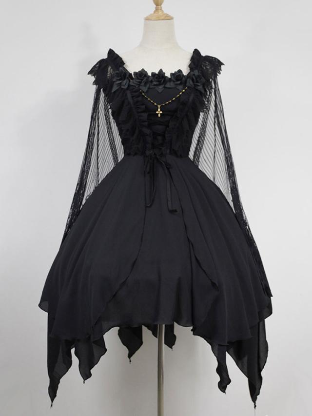 ゴシックロリータドレス 2021 ネバーランドデビルバレエJSK ショール