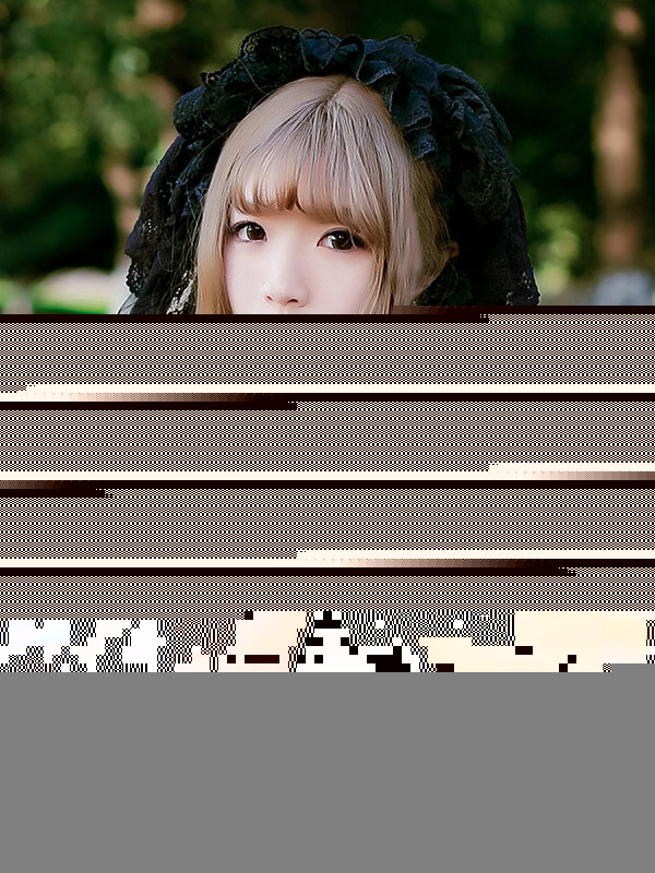 ロリィタファッション　袖ありのワンピース　無地　シフォン　スウィート　五分袖　スタンドカラー　お茶会 ロリィタファッション 袖ありのワンピース 無地 シフォン