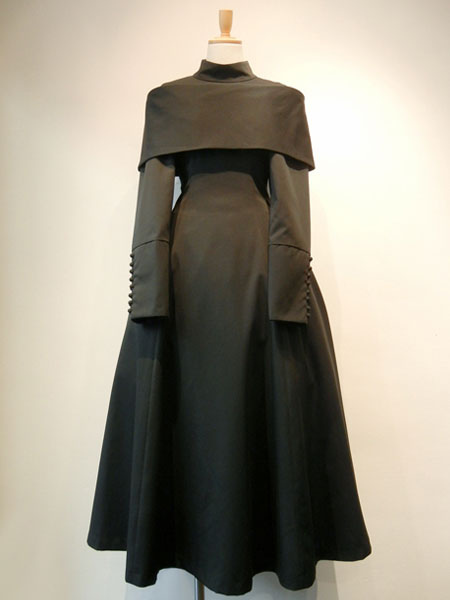 ゴスロリ軍服ワンピース ツートン アイドル衣装 ハイローワンピース