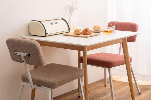 ダイニングチェア チェア コーラル (組立式) ダイニングチェア 東谷 azumaya おしゃれ 家具 インテリア スチール 粉体塗装 ポリエステル 一般商品