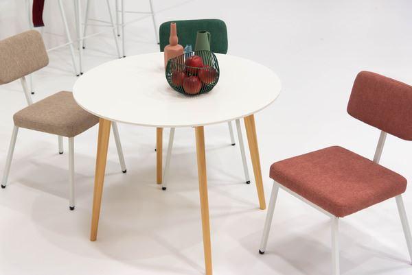 ダイニングチェア チェア コーラル (組立式) ダイニングチェア 東谷 azumaya おしゃれ 家具 インテリア スチール 粉体塗装 ポリエステル 一般商品