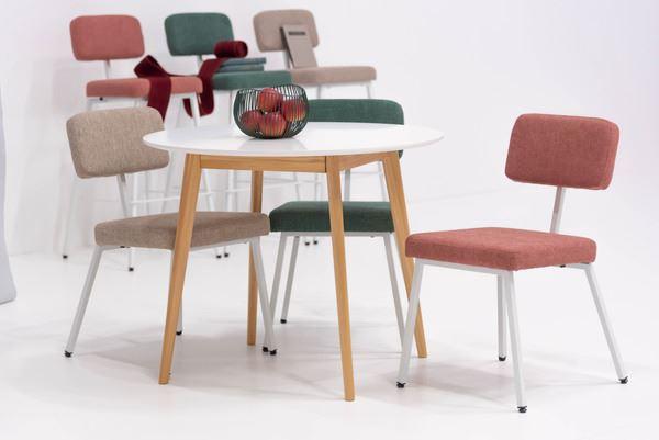 ダイニングチェア チェア コーラル (組立式) ダイニングチェア 東谷 azumaya おしゃれ 家具 インテリア スチール 粉体塗装 ポリエステル 一般商品