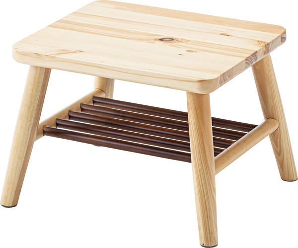 スツール ミニスツール ナチュラル (完成品) スツール 東谷 azumaya おしゃれ 家具 インテリア 天然木 パイン ラッカー塗装 ライトファニチャー