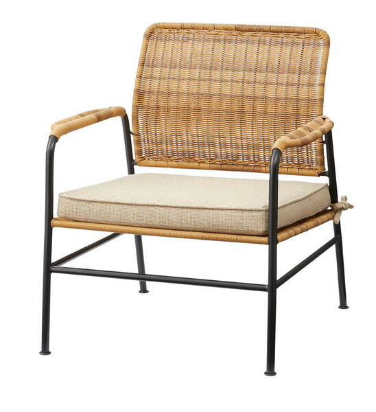 ソファ パーソナルチェア ベージュ (完成品) クッション取り外し可 ソファー 東谷 azumaya おしゃれ 家具 インテリア ポリエチレン スチール 粉体塗装 ポリエステル 中型商品