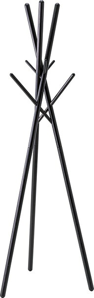 ハンガー ハンガー ブラック (ねじ込み式) ハンガー ポールハンガー ハンガー コートハンガー ハンガーラック 衣服収納 洋服掛け 収納 片付け 収納家具 シンメトリー シンプル 北欧 ブラウン イエロー ブルー ナチュラル ブラック 天然木 木製 スリム 天然木 ビーチ