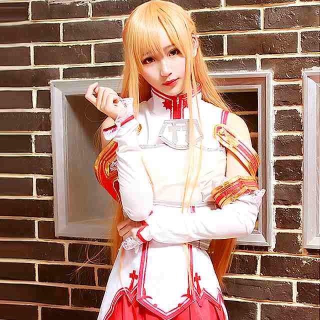 80％以上節約 アスナ 結城明日奈 コスプレ衣装 ソードアート