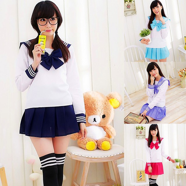 即納 セーラー服 コスプレ 女子高生 ペア お揃い コスチューム ハロウィン Halloween 衣装 3点セット セクシー 長袖 制服の通販はau Pay マーケット 土日祝も即日発送 Fleur フルール