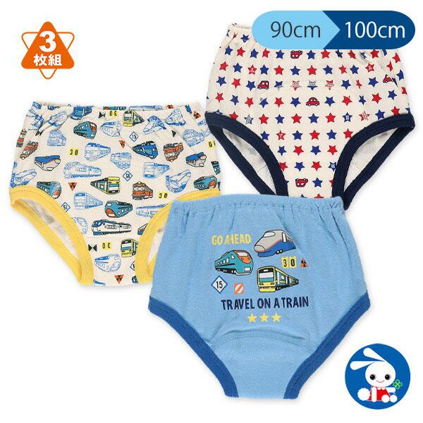 3枚組スムーストレーニングブリーフ 星 電車 90cm 95cm 100cm トレーニングパンツ パンツ トレーニング 下着 子供 子供服 幼児 西松屋 公式オンラインストア 送料一律690円 北海道 沖縄は1 296円