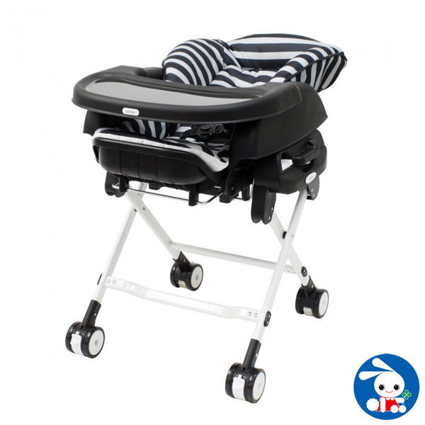 カトージ スイングハイローラック ピッコロ ボーダーブラック ベビーチェア スイング チェア 赤ちゃん 椅子 ベビー スウィング ゆり 西松屋 公式オンラインストア 送料一律690円 北海道 沖縄は1 296円