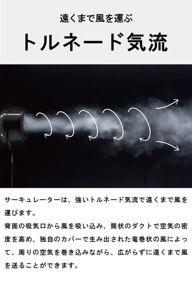 サーキュレーター 扇風機 22cm 空気循環器 壁掛け 床置き フロアファン 送風機 上下360°回転 空気 入れ替え 換気