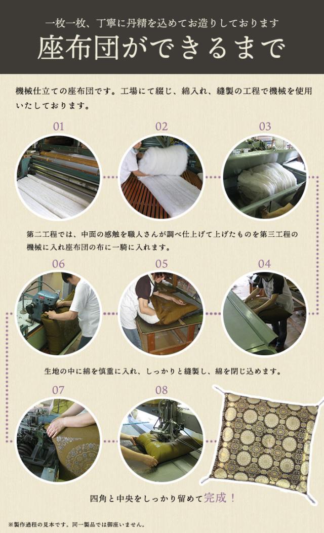 4枚★未使用★仏前座布団御前座布団 ★仏前専用 仏壇 お盆用品 仏具用品 仏前座布団 日本製 幅90×奥行83cm お坊さん 座布団 仏具 法要 超特大