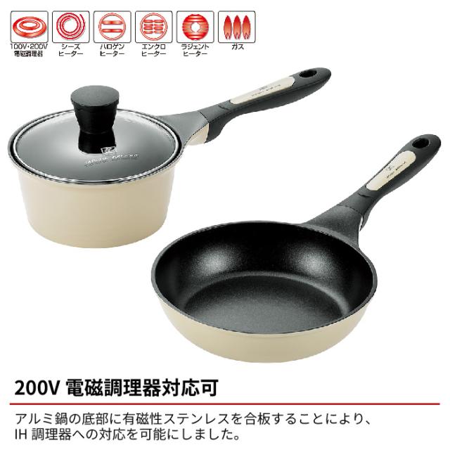 炒め鍋 鍋 なべ 鍋セット 一人暮らしセット フライパンセット Ih フライパン cm 片手鍋 16cm フッ素加工 軽量 川越達也 軽い セットの通販はau Pay マーケット ザッカーグplus