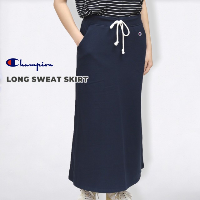 チャンピオン Champion スカート カジュアル ファッション アクティブ ウェア Long Sweat Skirt Cw K2の通販はau Pay マーケット Sports アイビー