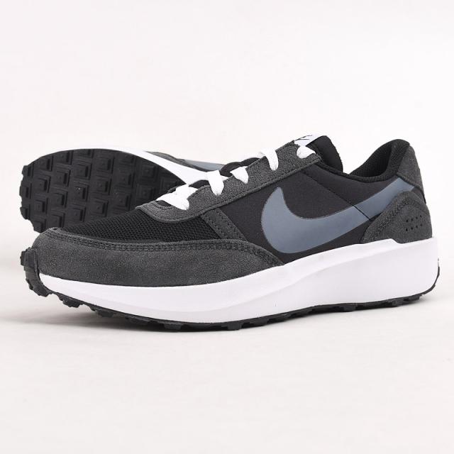 ナイキ nike メンズ スニーカー ランニング ウォーキング カジュアル シューズ 軽量 レトロ 靴 ファッション スポーツ ストリート ワッフル ナビ FJ4195 001 黒_2
