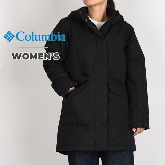 コロンビア レディース ジャケット アウトドア レジャー 山 カジュアル ファッション Columbia ウィメンズプラスキパーカー WR2557 010 黒