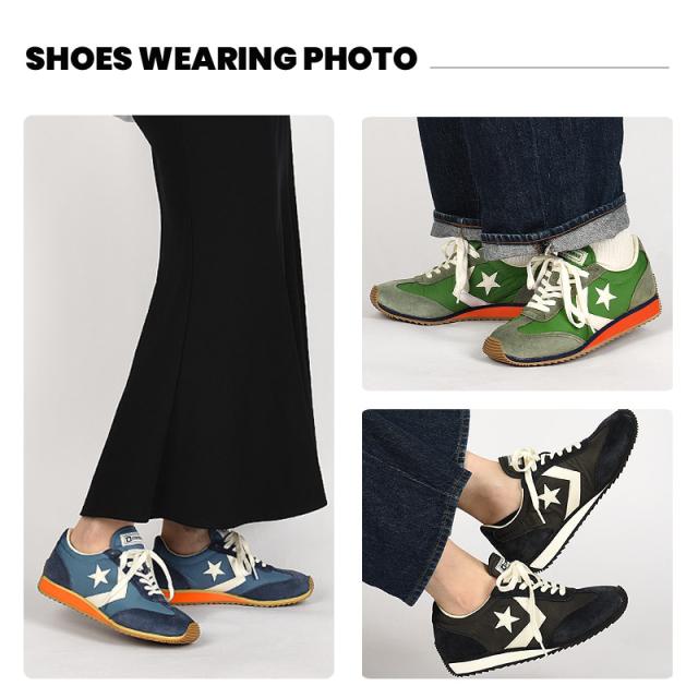 コンバース スニーカー レディース メンズ カジュアル シューズ 靴 ファッション レトロ CONVERSE エスティーファイヤー AG 33702480 33702481 33702483 黒 緑 青_8