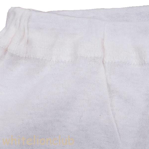 3分長ボトム 2枚組6セット ロングショーツ レディース エジプト綿 裾