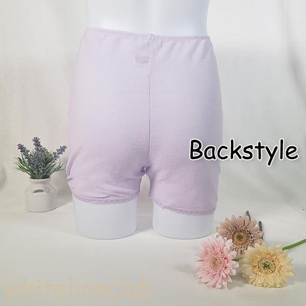 【アウトレット】ペチパンツ 涼しい フレアパンツ タップパンツ 綿100% ショート丈 接触冷感 吸汗速乾 透け防止 ボトム 日本製 7332 M/L/LL アンダーウェア